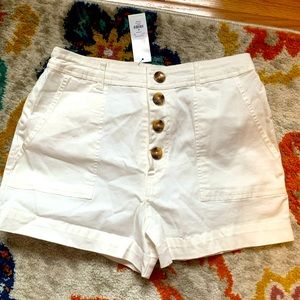Never-worn Francesca’s White Women Shorts - M